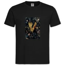 TVikings Main Theme -shirt with Print Vikings Main Theme - 2XL black