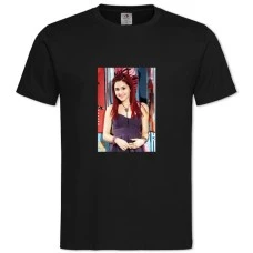 TVictorious Cat Valentine -shirt with Print Victorious Cat Valentine - 2XL black