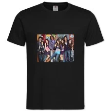 TVictorious Main Heroes -shirt with Print Victorious Main Heroes - 2XL black