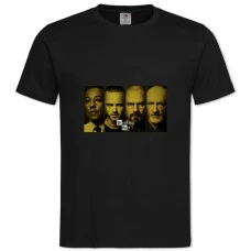 TBreaking Bad Heroes -shirt with Print Breaking Bad Heroes - 2XL black