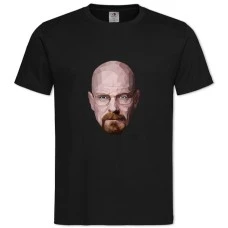 TBreaking Bad Walter White Modern Print -shirt with Print Breaking Bad Walter White Modern Print - 2XL black