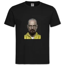 TBreaking Bad Walter White -shirt with Print Breaking Bad Walter White - 2XL black