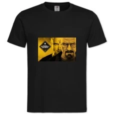 TBreaking Bad Main Heroes Print -shirt with Print Breaking Bad Main Heroes Print - 2XL black