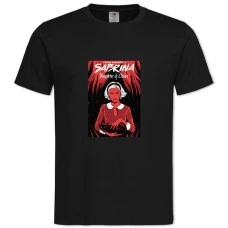 TChilling Adventures Of Sabrina Art -shirt with Print Chilling Adventures Of Sabrina Art - 2XL black