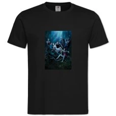 TTrue Blood Main Characters -shirt with Print True Blood Main Characters - 2XL black