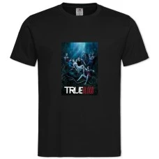 TTrue Blood Characters -shirt with Print True Blood Characters - 2XL black