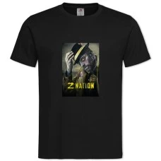 TZ Nation Alvin Murphy Hero Print -shirt with Print Z Nation Alvin Murphy Hero Print - 2XL black