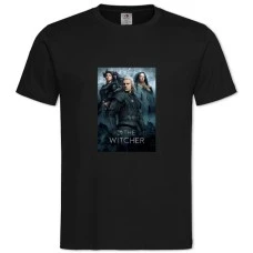 TThe Witcher Theme -shirt with Print The Witcher Theme - 2XL black