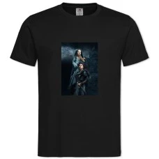 TThe Witcher Girls -shirt with Print The Witcher Girls - 2XL black