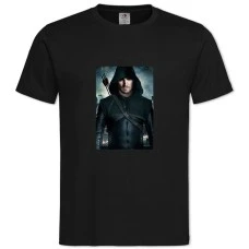 TArrow Hero Theme -shirt with Print Arrow Hero Theme - 2XL black