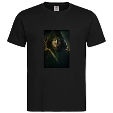 TArrow Print Main Hero -shirt with Print Arrow Print Main Hero - 2XL black