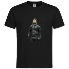 TArrow Theme Strong Hero -shirt with Print Arrow Theme Strong Hero - 2XL black