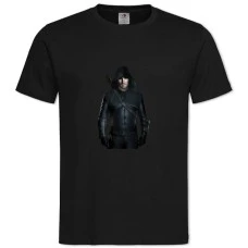 TArrow Print Main Hero Theme -shirt with Print Arrow Print Main Hero Theme - 2XL black