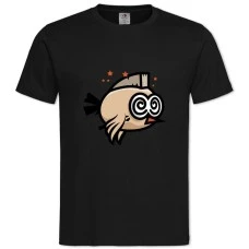 Футболка с принтом Флаппи Бёрд Гипнотическая Птица - 2XL черная