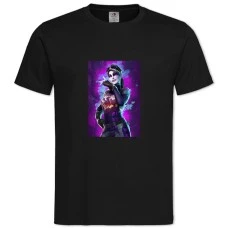 Футболка с принтом Фортнайт Девушка Скин - 2XL черная