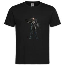 Футболка с принтом Хейло Сила - 2XL черная