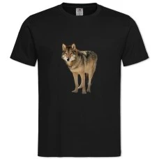 TWild Wolf -shirt with Print Wild Wolf - 2XL black