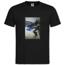 TTitanfall Battle Hero -shirt with Print Titanfall Battle Hero - 2XL black