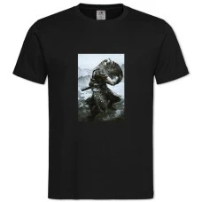 TThe Elder Scrolls Powerful Hero -shirt with Print The Elder Scrolls Powerful Hero - 2XL black