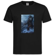 TThe Elder Scrolls Theme -shirt with Print The Elder Scrolls Theme - 2XL black