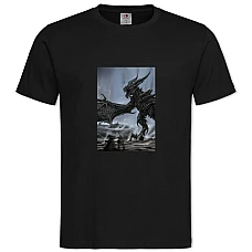TThe Elder Scrolls Main Dragon -shirt with Print The Elder Scrolls Main Dragon - 2XL black