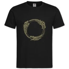 TThe Elder Scrolls Circle Print -shirt with Print The Elder Scrolls Circle Print - 2XL black