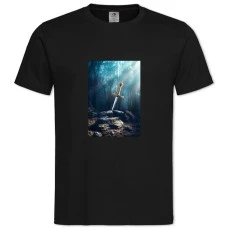 TThe Elder Scrolls Sword -shirt with Print The Elder Scrolls Sword - 2XL black