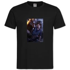 TUncharted Main Hero -shirt with Print Uncharted Main Hero - 2XL black