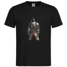 TWarframe Strong Hero -shirt with Print Warframe Strong Hero - 2XL black