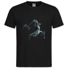 TWarframe Main Theme Print -shirt with Print Warframe Main Theme Print - 2XL black