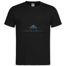 TWarframe Logo -shirt with Print Warframe Logo - 2XL black