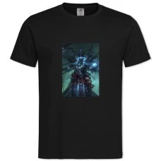 TWarhammer Theme Print -shirt with Print Warhammer Theme Print - 2XL black