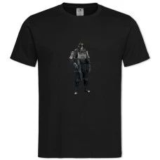 TWolfenstein Theme Hero -shirt with Print Wolfenstein Theme Hero - 2XL black