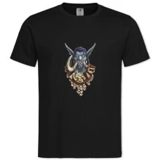 TWorld Of Warcraft Art Edition -shirt with Print World Of Warcraft Art Edition - 2XL black