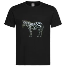 TZebra -shirt with Print Zebra - 2XL black