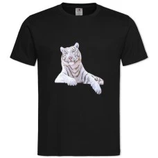 TWhite Tiger -shirt with Print White Tiger - 2XL black