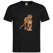 TTiger -shirt with Print Tiger - 2XL black