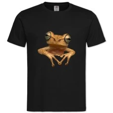 TYellow Frog -shirt with Print Yellow Frog - 2XL black
