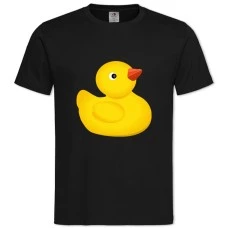 TYellow Duck Toy -shirt with Print Yellow Duck Toy - 2XL black