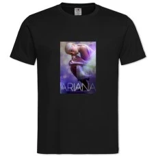 Футболка с принтом Ариана Гранде 2 - 2XL черная