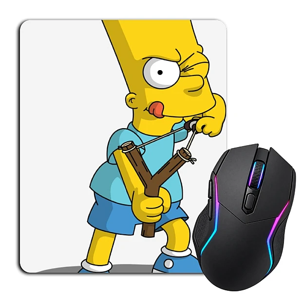 Mouse pad with print The Simpsons Bart Simpson