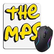 Mouse pad with print The Simpsons Logo
