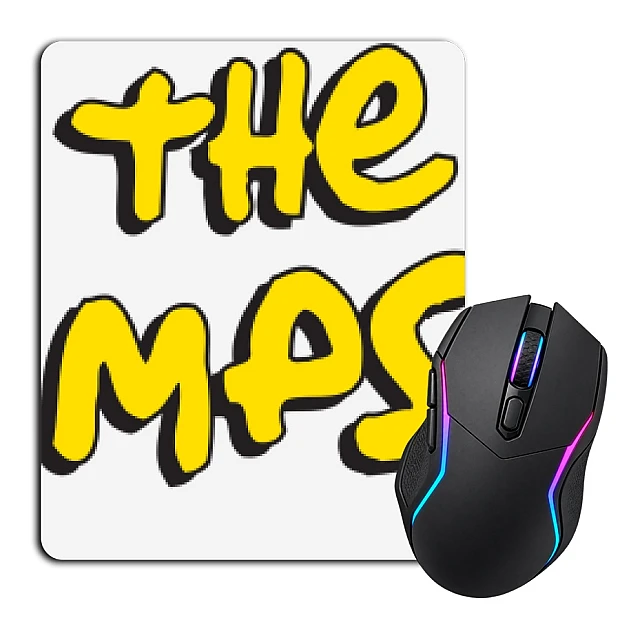 Mouse pad with print The Simpsons Logo