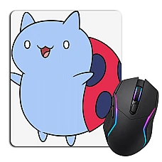 Mouse pad with print Adventure Time Ladybug