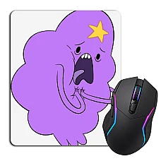 Mouse pad with print Adventure Time Scary Lumpy Space Princess