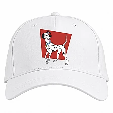 Baseball cap with Print 101 Dalmatians Adult Dogs - white
