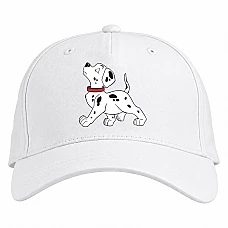 Baseball cap with Print 101 Dalmatians Proud Puppy - white