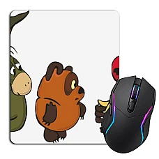 Mouse pad with print Winnie The Pooh Main Characters
