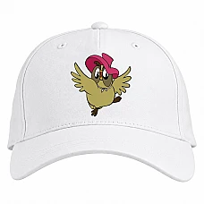 Baseball cap with Print Winnie The Pooh Owl - white