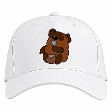 Baseball cap with Print Winnie The Pooh Sweet Tooth - white